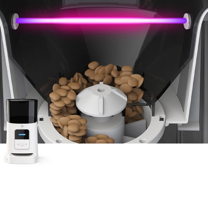Smart pet feeder with camera  WiFi automatic pet feeder