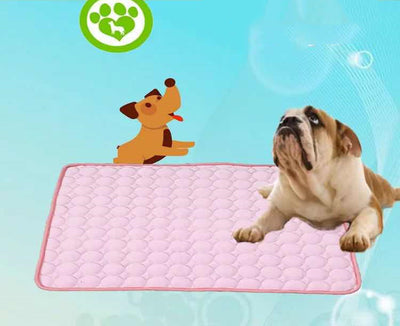 Cooling mat for dogs  Pet cooling blanket  Summer dog bed