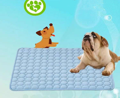 Cooling mat for dogs  Pet cooling blanket  Summer dog bed