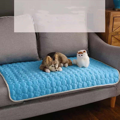 Cooling mat for dogs  Pet cooling blanket  Summer dog bed