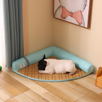 Summer cooling pet mat  Cool dog bed for hot weather  Ice pad for pets