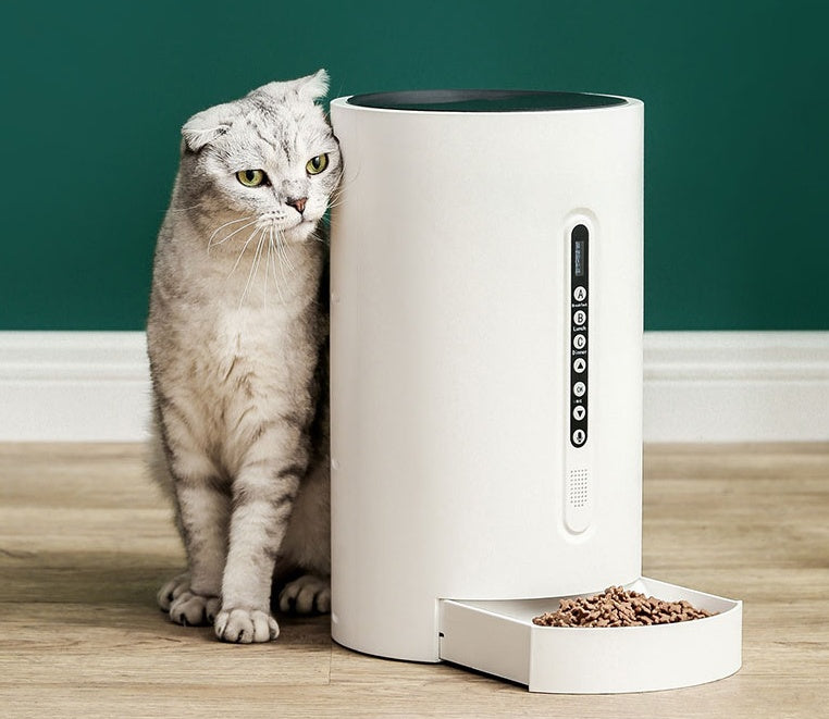 Smart Pet Feeder  Programmable Pet Feeder Automatic Cat Feeder Timer