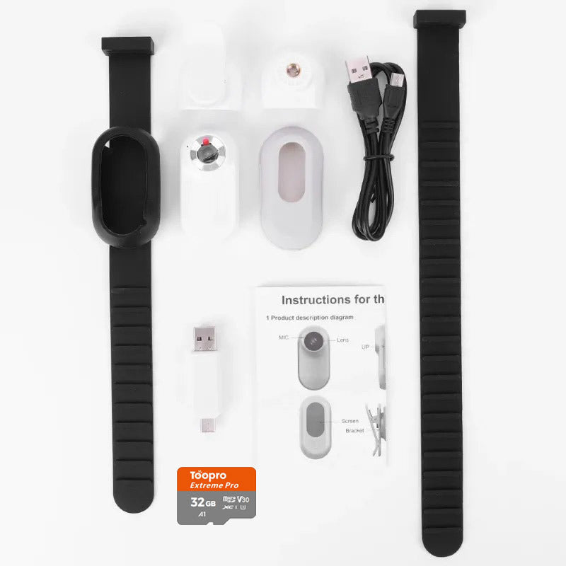 Mini pet camera collar  Thumb-sized pet camera  Cat collar camera HD