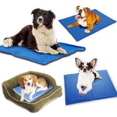 Dog Cooling Mat  Pet Ice Pad  Summer Pet Bed Cooling Mat for Dogs