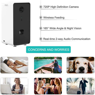 Smart pet feeder  Automatic pet feeder  Interactive pet toy