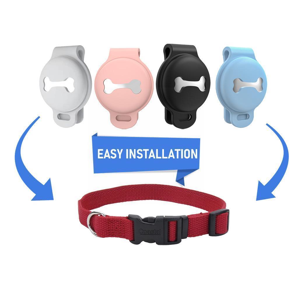 Pet GPS Tracker Cover  Silicone AirTag Case for Pets  