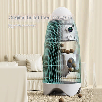 Smart Pet Feeder with Camera  Automatic Dog Feeder WiFi