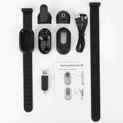 Mini pet camera collar  Thumb-sized pet camera  Cat collar camera HD